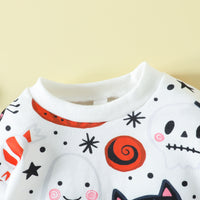 Load image into Gallery viewer, Baby Kid Girls Boys Animals Cartoon Print Halloween Rompers Wholesale 23090614
