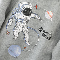 Load image into Gallery viewer, 2 Pieces Set Baby Kid Girls Boys Sports Cartoon Print Hoodies Sweatshirts And Solid Color Pants Wholesale 23090620
