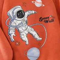 Load image into Gallery viewer, 2 Pieces Set Baby Kid Girls Boys Sports Cartoon Print Hoodies Sweatshirts And Solid Color Pants Wholesale 23090620
