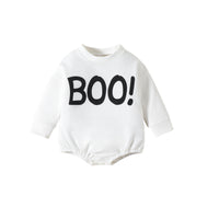 Load image into Gallery viewer, Baby Girls Boys Letters Flower Cartoon Halloween Rompers Wholesale 23090632
