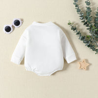 Load image into Gallery viewer, Baby Girls Boys Letters Flower Cartoon Halloween Rompers Wholesale 23090632
