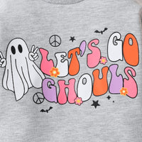Load image into Gallery viewer, Baby Girls Boys Letters Flower Cartoon Halloween Rompers Wholesale 23090632
