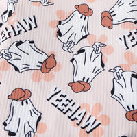 Load image into Gallery viewer, Baby Girls Letters Cartoon Print Halloween Rompers Wholesale 23090634
