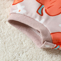 Load image into Gallery viewer, Baby Kid Girls Flower Cartoon Print Halloween Rompers Wholesale 23090645
