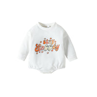 Load image into Gallery viewer, Baby Girls Letters Print Halloween Rompers Wholesale 23090661
