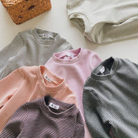 Load image into Gallery viewer, Baby Kid Girls Striped Tops Wholesale 23090664
