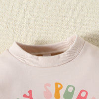 Load image into Gallery viewer, Baby Girls Boys Letters Print Halloween Rompers Wholesale 23090668
