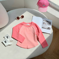 Load image into Gallery viewer, Baby Kid Girls Color-blocking Tops Wholesale 23090681
