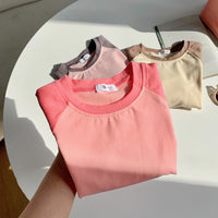 Load image into Gallery viewer, Baby Kid Girls Color-blocking Tops Wholesale 23090681
