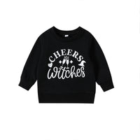 Load image into Gallery viewer, Baby Kid Girls Boys Letters Cartoon Print Halloween Hoodies Swearshirts Wholesale 23090682
