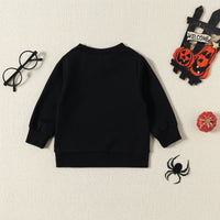 Load image into Gallery viewer, Baby Kid Girls Boys Letters Cartoon Print Halloween Hoodies Swearshirts Wholesale 23090682
