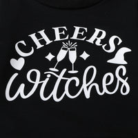 Load image into Gallery viewer, Baby Kid Girls Boys Letters Cartoon Print Halloween Hoodies Swearshirts Wholesale 23090682
