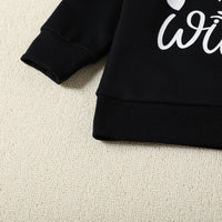 Load image into Gallery viewer, Baby Kid Girls Boys Letters Cartoon Print Halloween Hoodies Swearshirts Wholesale 23090682
