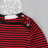 Load image into Gallery viewer, 3 Pieces Set Baby Girls Boys Halloween Expression Rompers Striped Jumpsuits And Hats Wholesale 23091901
