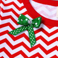 Load image into Gallery viewer, Baby Kid Girls Striped Cartoon Christmas Dresses Wholesale 23101507
