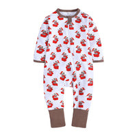 Load image into Gallery viewer, Baby Kid Girls Boys Color-blocking Cartoon Print Christmas Jumpsuits Wholesale 23101510
