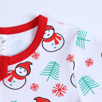 Load image into Gallery viewer, Baby Kid Girls Boys Color-blocking Cartoon Print Christmas Jumpsuits Wholesale 23101510
