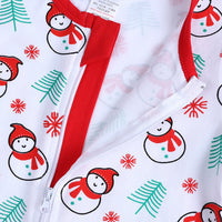 Load image into Gallery viewer, Baby Kid Girls Boys Color-blocking Cartoon Print Christmas Jumpsuits Wholesale 23101510
