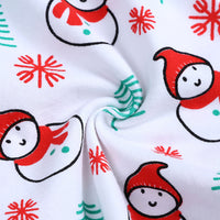 Load image into Gallery viewer, Baby Kid Girls Boys Color-blocking Cartoon Print Christmas Jumpsuits Wholesale 23101510
