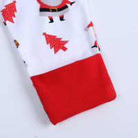 Load image into Gallery viewer, Baby Kid Girls Boys Color-blocking Cartoon Print Christmas Jumpsuits Wholesale 23101510
