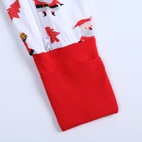 Load image into Gallery viewer, Baby Kid Girls Boys Color-blocking Cartoon Print Christmas Jumpsuits Wholesale 23101510
