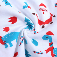 Load image into Gallery viewer, Baby Kid Girls Boys Color-blocking Cartoon Print Christmas Jumpsuits Wholesale 23101510
