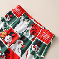 Load image into Gallery viewer, 2 Pieces Set Baby Kid Girls Christmas Letters Print Tops And Cartoon Pants Wholesale 23101526
