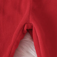 Load image into Gallery viewer, 2 Pieces Set Baby Kid Girls Christmas Leopard Print Tops And Solid Color Pants Wholesale 23101532
