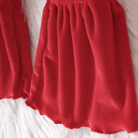 Load image into Gallery viewer, 2 Pieces Set Baby Kid Girls Christmas Leopard Print Tops And Solid Color Pants Wholesale 23101532
