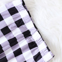 Load image into Gallery viewer, 2 Pieces Set Baby Kid Girls Christmas Letters Print Tops And Checked Pants Wholesale 23101534
