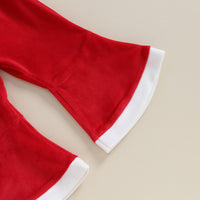 Load image into Gallery viewer, 2 Pieces Set Baby Girls Christmas Letters Rompers And Solid Color Pants Wholesale 23101537
