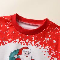 Load image into Gallery viewer, 2 Pieces Set Baby Kid Girls Christmas Cartoon Print Hoodies Sweatshirts And Pants Wholesale 23101539
