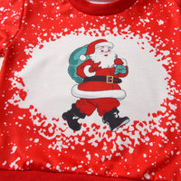 Load image into Gallery viewer, 2 Pieces Set Baby Kid Girls Christmas Cartoon Print Hoodies Sweatshirts And Pants Wholesale 23101539
