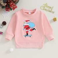 Load image into Gallery viewer, Baby Kid Girls Cartoon Print Christmas Hoodies Sweatshirts Wholesale 23101544
