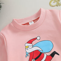 Load image into Gallery viewer, Baby Kid Girls Cartoon Print Christmas Hoodies Sweatshirts Wholesale 23101544
