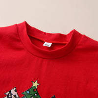 Load image into Gallery viewer, 2 Pieces Set Baby Kid Girls Christmas Letters Print Tops And Leopard Pants Wholesale 23101546
