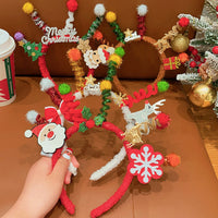 Load image into Gallery viewer, Girls Cartoon Christmas Accessories Headwear Wholesale 23101548
