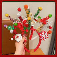 Load image into Gallery viewer, Girls Cartoon Christmas Accessories Headwear Wholesale 23101548
