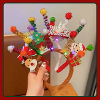 Load image into Gallery viewer, Girls Cartoon Christmas Accessories Headwear Wholesale 23101548

