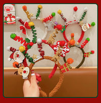 Load image into Gallery viewer, Girls Cartoon Christmas Accessories Headwear Wholesale 23101548
