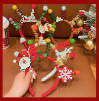 Load image into Gallery viewer, Girls Cartoon Christmas Accessories Headwear Wholesale 23101548
