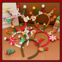 Load image into Gallery viewer, Girls Cartoon Christmas Accessories Headwear Wholesale 23101548
