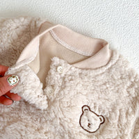 Load image into Gallery viewer, Baby Girls Boys Solid Color Cartoon Rompers Wholesale 23101904
