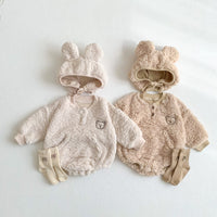 Load image into Gallery viewer, Baby Girls Boys Solid Color Cartoon Rompers Wholesale 23101904
