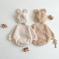 Load image into Gallery viewer, Baby Girls Boys Solid Color Cartoon Rompers Wholesale 23101904
