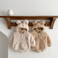 Load image into Gallery viewer, Baby Girls Boys Solid Color Cartoon Rompers Wholesale 23101904
