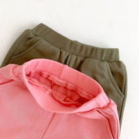 Load image into Gallery viewer, 2 Pieces Set Baby Kid Girls Boys Letters Cartoon Print Tops And Solid Color Pants Wholesale 23101908
