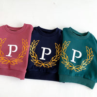 Load image into Gallery viewer, 2 Pieces Set Baby Kid Girls Boys Sports Letters Hoodies Sweatshirts And Solid Color Pants Wholesale 23101909
