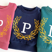Load image into Gallery viewer, 2 Pieces Set Baby Kid Girls Boys Sports Letters Hoodies Sweatshirts And Solid Color Pants Wholesale 23101909
