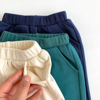 Load image into Gallery viewer, 2 Pieces Set Baby Kid Girls Boys Sports Letters Hoodies Sweatshirts And Solid Color Pants Wholesale 23101909
